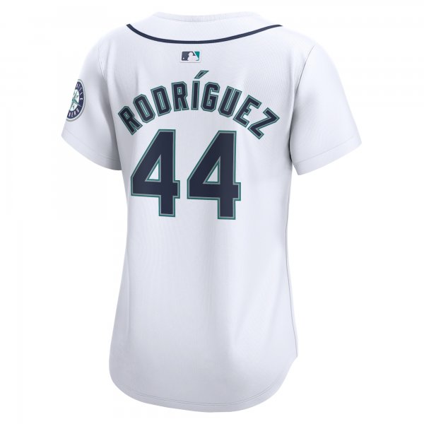 Women's Seattle Mariners Julio RodrÃÂ­guez Nike White Home Limited Player Jersey