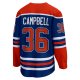 Men's Edmonton Oilers Jack Campbell Fanatics Royal Home Breakaway Player Jersey