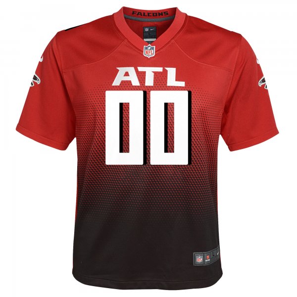 Youth Atlanta Falcons Nike Red Alternate Custom Game Jersey