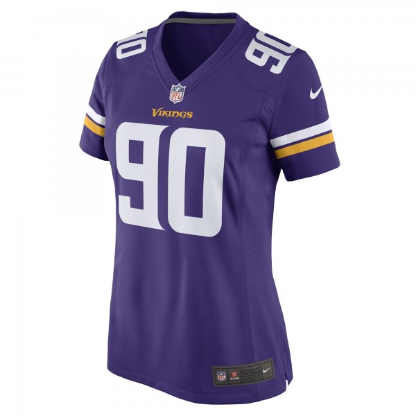 Women's Minnesota Vikings Esezi Otomewo Nike Purple Game Player Jersey