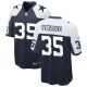 Men's Dallas Cowboys #35 DeMarvion Overshown Nike Alternate Navy Limited Jersey