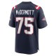 Men's New England Patriots Conor McDermott Nike Navy Home Game Player Jersey