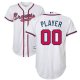 Youth Atlanta Braves White Home Custom MLB Jersey