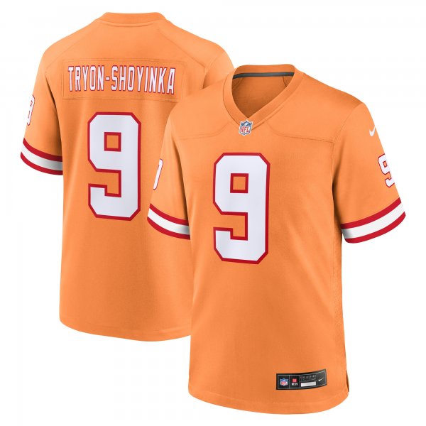 Men's Tampa Bay Buccaneers Joe Tryon-Shoyinka Nike Orange Throwback Game Jersey