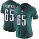 Nike Philadelphia Eagles #65 Lane Johnson Midnight Green Team Color Women's Stitched NFL Vapor Untouchable Limited Jersey