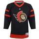 Youth Ottawa Senators Black Home Replica Blank Jersey