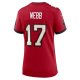 Women's Tampa Bay Buccaneers Raleigh Webb Nike  Red  Game Jersey