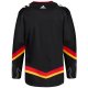 Men's Calgary Flames adidas Black Alternate Primegreen Jersey