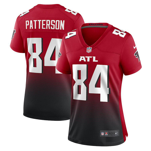 Women's Atlanta Falcons #84 Cordarrelle Patterson Nike Red Alternate Game NFL Jersey