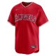 Men's Los Angeles Angels  Nike Red  Alternate Limited Jersey