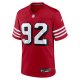 Men's San Francisco 49ers Chase Young Nike Scarlet Alternate Game Jersey