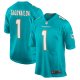 Men's Miami Dolphins Tua Tagovailoa Nike Aqua Player Game Jersey