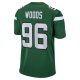 Men's New York Jets Al Woods Nike Gotham Green  Game Jersey