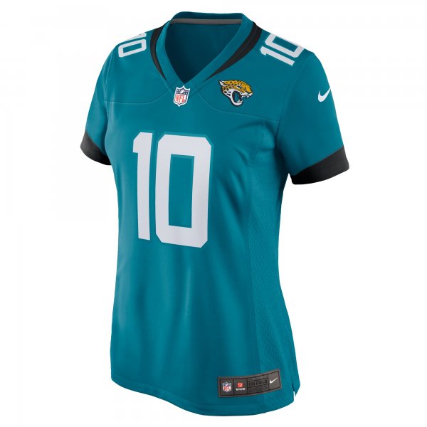 Women's Jacksonville Jaguars Mac Jones Nike  Teal Team Game Jersey