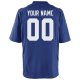 Youth New York Giants Nike Royal Custom Game Jersey