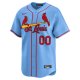 Men's St. Louis Cardinals  Nike Light Blue  Alternate Limited Custom Jersey