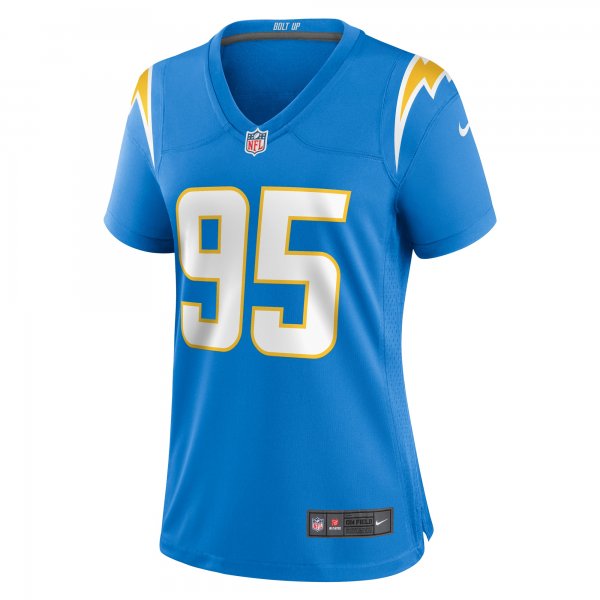 Women's Los Angeles Chargers Nicholas Williams Nike  Powder Blue Team Game Jersey