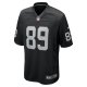 Men's Las Vegas Raiders Brock Bowers Nike Black 2024 NFL Draft First Round Pick Player Game Jersey