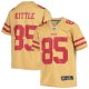 Youth Nike #85 George Kittle Gold San Francisco 49ers Inverted Team Game Jersey