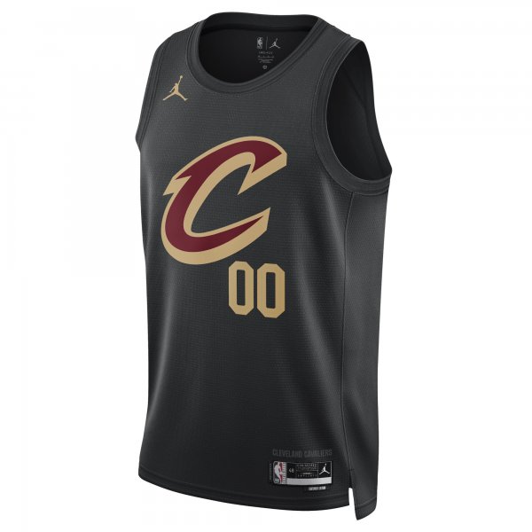 Unisex Cleveland Cavaliers Jordan Brand Black 2022/23 Swingman Custom Jersey - Statement Edition