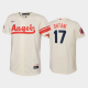 Youth Los Angeles Angels 2022 City Connect Cool Base Shohei Ohtani #17 Shohei Ohtani MLB Jersey - Cream