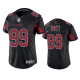 Women's Arizona Cardinals #99 J.J. Watt Black Color Rush Limited Jersey