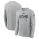 Men's Nike Gray Detroit Lions 2024 Salute To Service Long Sleeve T-Shirt