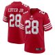 Men's San Francisco 49ers Darrell Luter Jr. Nike  Scarlet  Game Jersey