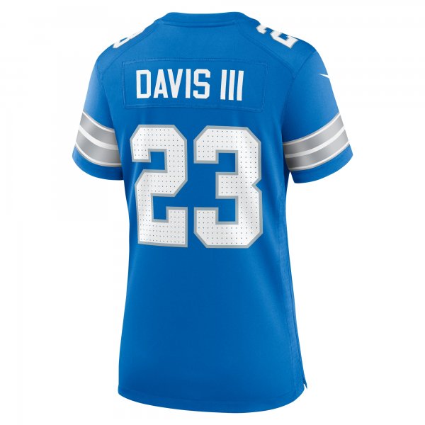 Women's Detroit Lions Carlton Davis III Nike  Blue Game Jersey