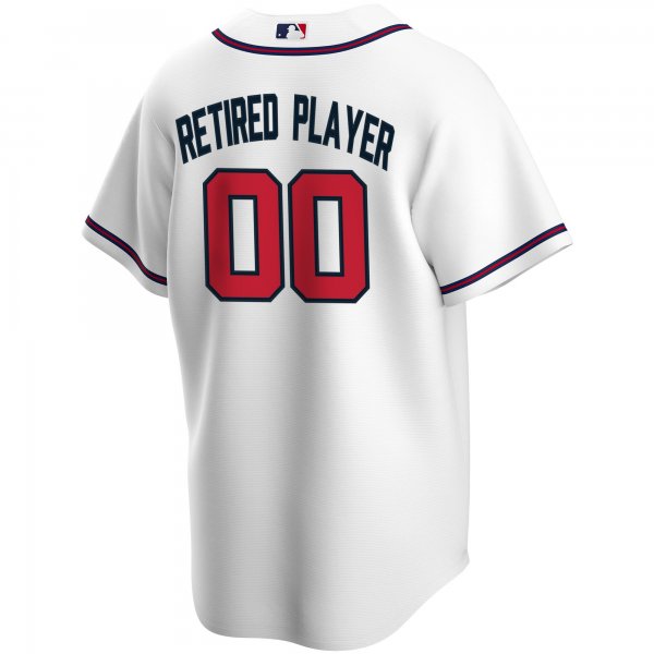 Men's Atlanta Braves Nike White Home Pick-A-Player Retired Roster Replica Jersey