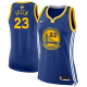 Nike Golden State Warriors #23 Draymond Green Blue The Finals Patch Women's NBA Swingman Icon Edition Jersey