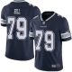 Dallas Cowboys #79 Trysten Hill Navy Blue Team Color Men's Stitched Nike NFL Vapor Untouchable Limited Jersey