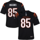 Youth Cincinnati Bengals Tee Higgins Nike Black Game Jersey