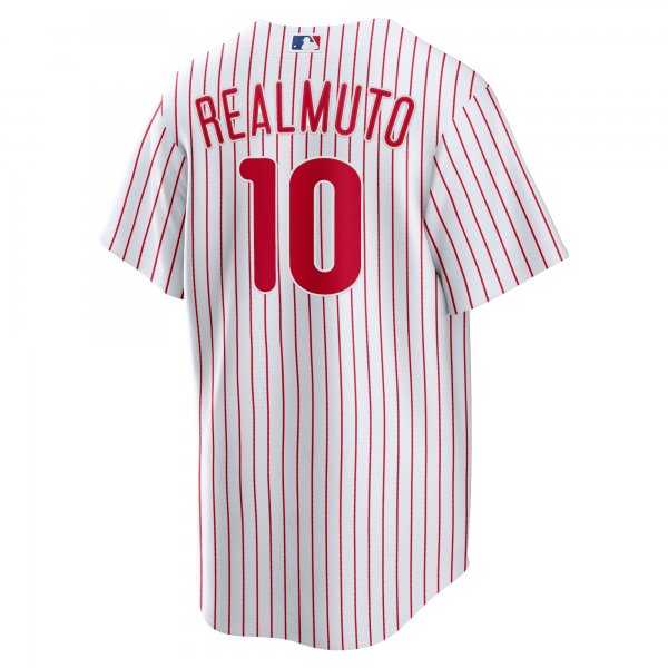 Men's Philadelphia Phillies JT Realmuto Nike White Home Replica Player Name Jersey