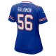 Women's Buffalo Bills Javon Solomon Nike  Royal Game Jersey