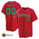 Mexico Baseball Custom 2023 World Baseball Classic Red Classic Jersey