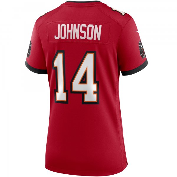 Women's Tampa Bay Buccaneers Brad Johnson Nike Red Game Retired Player Jersey