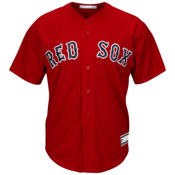 Men's Boston Red Sox Red Big & Tall Replica Team Jersey