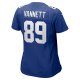 Women's New York Giants Nick Vannett Nike Royal Home Game Player Jersey