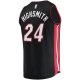 Men's Miami Heat Haywood Highsmith Fanatics Black 2021/22 Fast Break Replica Jersey - Icon Edition