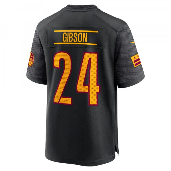 Men's Washington Commanders Antonio Gibson Nike Black Alternate Game Player Jersey