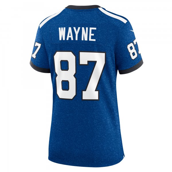 Women's Indianapolis Colts Reggie Wayne Nike Royal Indiana Nights Alternate Game Jersey