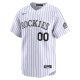 Men's Colorado Rockies Nike White Home Limited Pick-A-Player Retired Roster Jersey