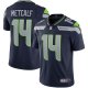 Men's Seattle Seahawks DK Metcalf Nike College Navy Vapor Limited Jersey