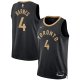 Unisex Toronto Raptors Scottie Barnes Nike Black 2022/23 Swingman Jersey - City Edition