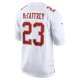 Men's San Francisco 49ers Christian McCaffrey Nike Tundra White Fashion Game Jersey