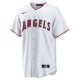 Men's Los Angeles Angels Nike White Home Replica Team Jersey