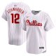 Men's Philadelphia Phillies Kyle Schwarber Nike White Home Limited Player Jersey