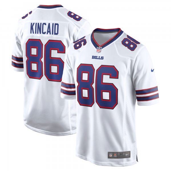 Men's Buffalo Bills Dalton Kincaid Nike White  Game Jersey