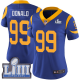 Nike Los Angeles Rams #99 Aaron Donald Royal Blue Alternate Super Bowl LIII Bound Women's Stitched NFL Vapor Untouchable Limited Jersey